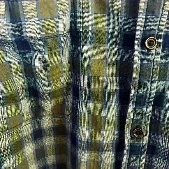 Carbon2cobalt plaid button down shirt xxl‎ - Picture 3 of 4